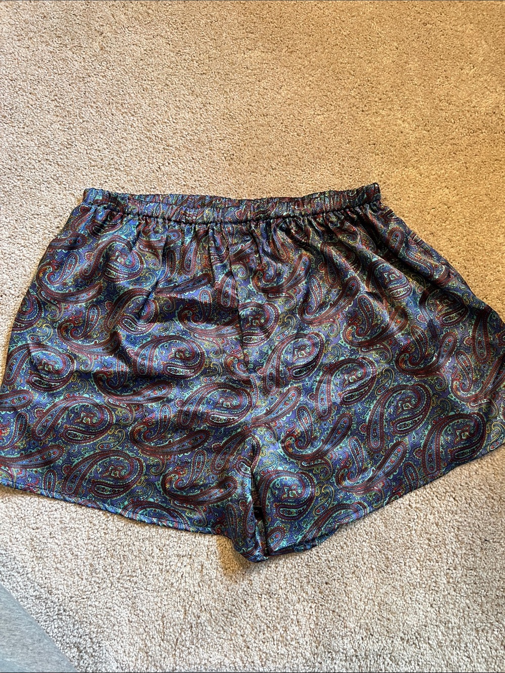 Frederick's of Hollywood Paisley Boxers